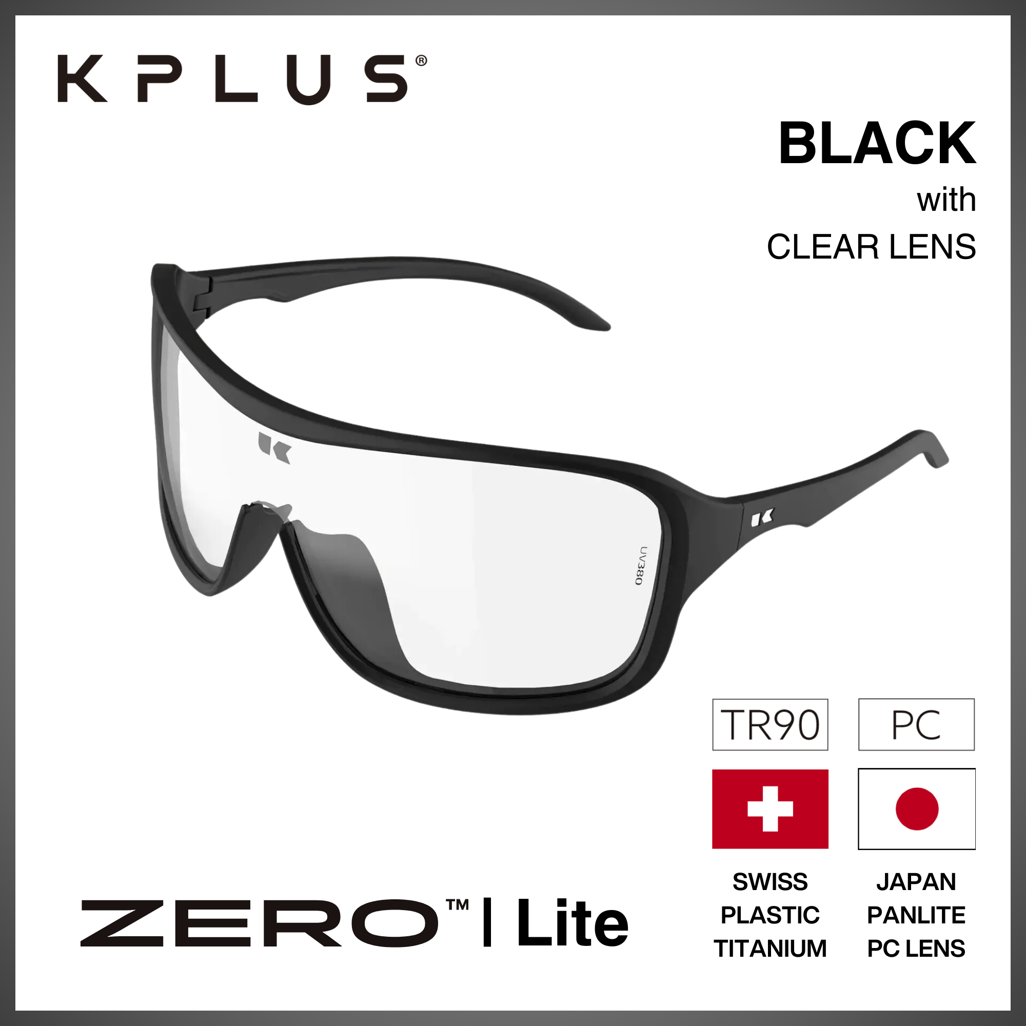 Zero lens discount glasses