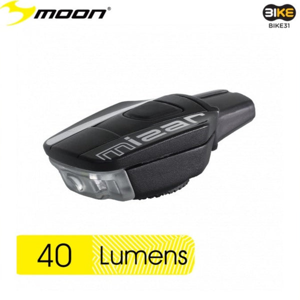 Moon Mizar / 40 (100) Lumens / USB Rechargeable / White (Front) Bicycl -  BIKE31