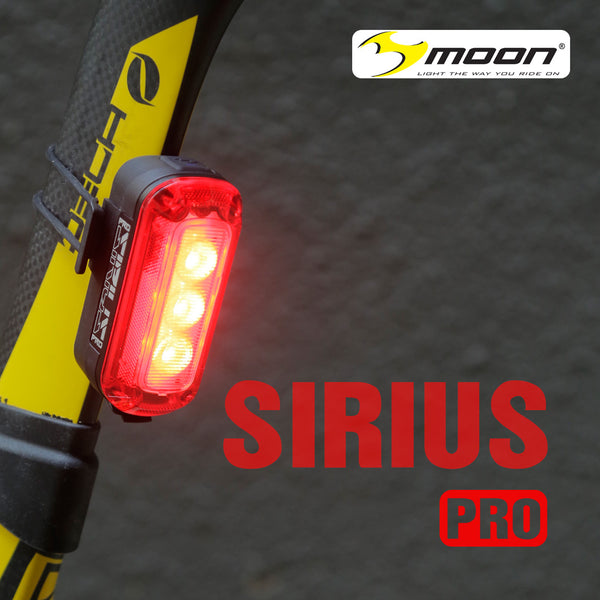 moon sirius pro rear light