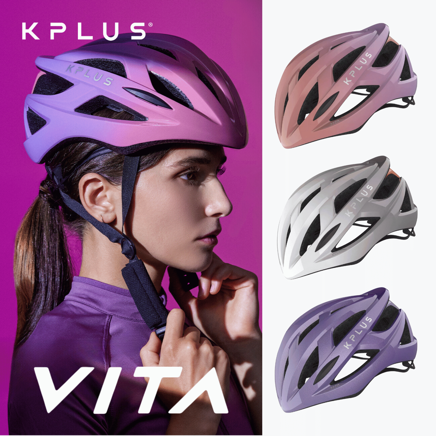 bike helmet asian fit KPLUS VITA Cycling Helmet (Asian Fit)