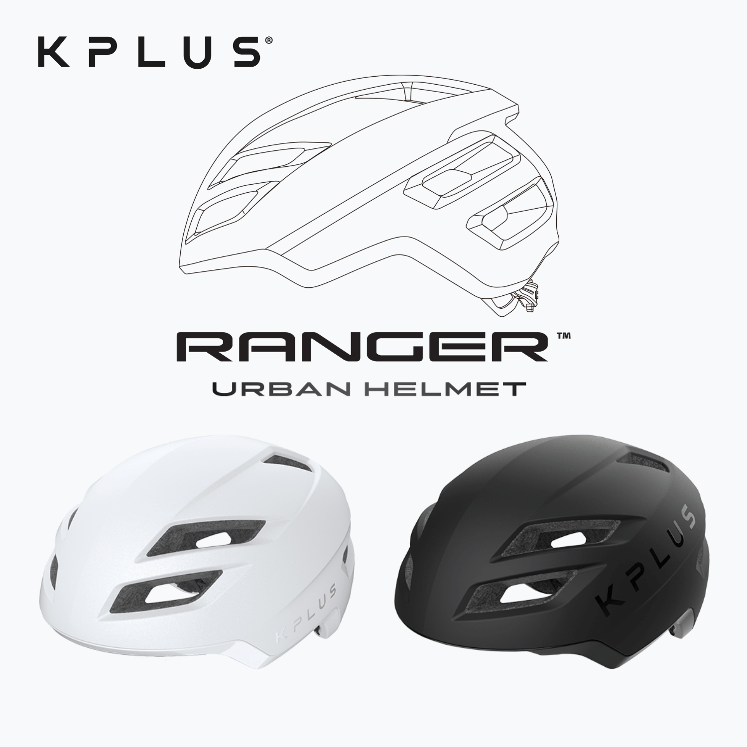 Kplus Ranger Urban Cycling Helmet