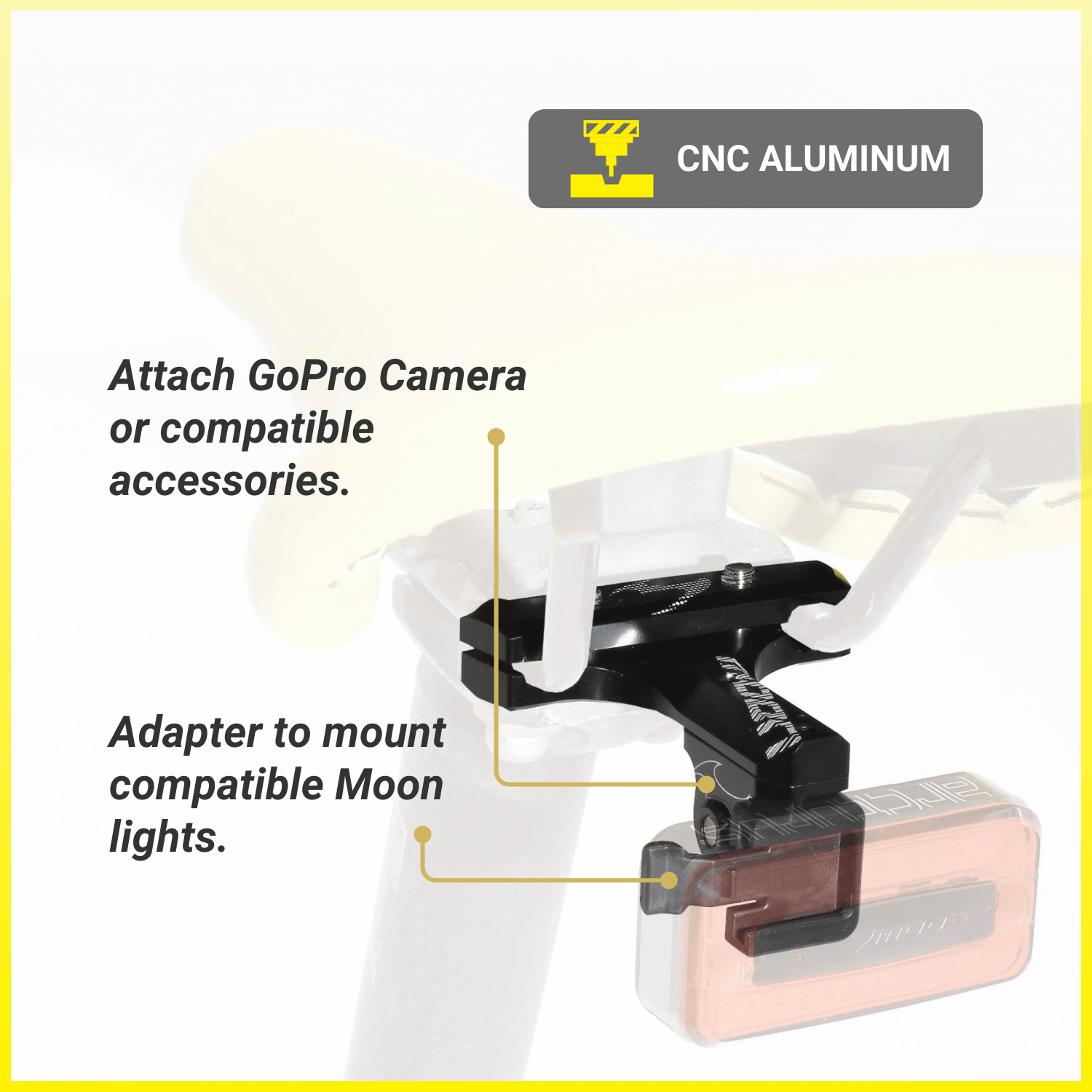 Support selle camera gopro Moon M-04 Support selle camera gopro Moon M-04