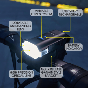 Moon Rigel 500 Moon Rigel Lite 500 Lumens Bicycle Light