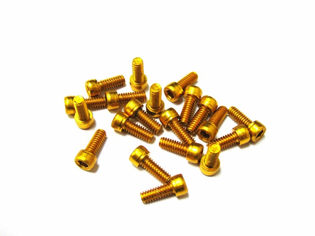 HT Bicycle Bike Pedal Replacement Gold Pins