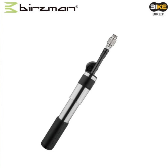 Birzman Velocity Apogee MG Hand Pump / 90PSI / Inline Gauge / Presta & Schrader compatible