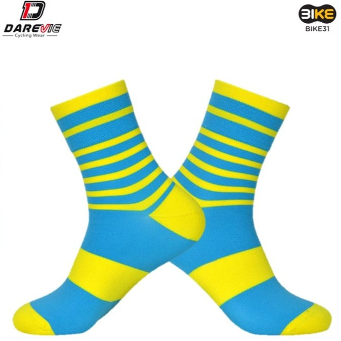 Darevie DVA020R Cycling Socks / Reflective / Black / Free Size
