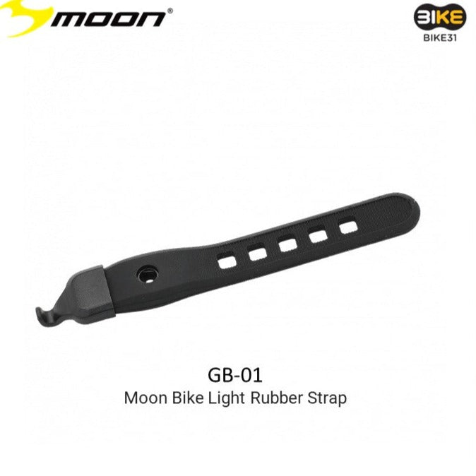 Moon Bicycle Bike Light Rubber Strap GB-01 - Main Image