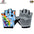 Darevie DVG011 Kids Cycling Gloves / Half Finger / Blue / Light Blue / Size M / L